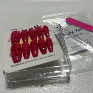 Brand New Hand Made Press on Nails # 14